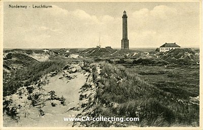 NORDERNEY - LEUCHTTURM. Photopostkarte. 1931 gelaufen mit...