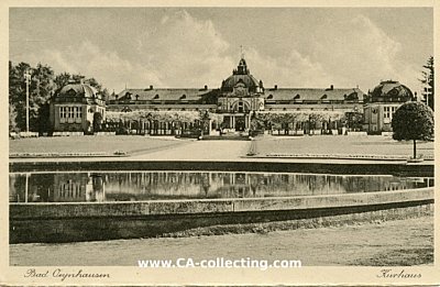 BAD OEYNHAUSEN - KURHAUS. Photopostkarte 1920/30er-Jahre....