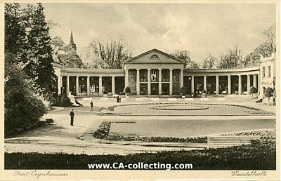 BAD OEYNHAUSEN - WANDELHALLE. Photopostkarte...