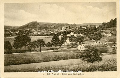 ST. AVOLD - BLICK VOM WAHLENBERG. Photopostkarte. Ca....