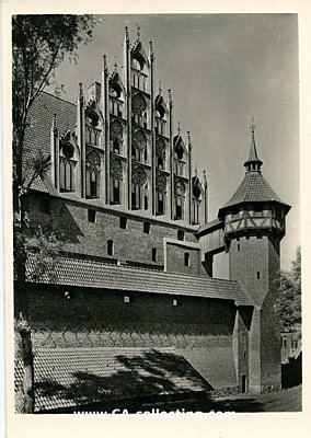 MARIENBURG (WESTPREUßEN) - SCHLOSS DES DEUTSCHEN...