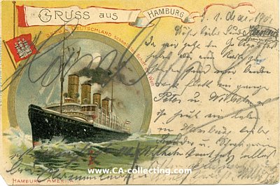 HAMBURG - GRUSS AUS - D.S.S.D. DEUTSCHLAND. Schnellstes...