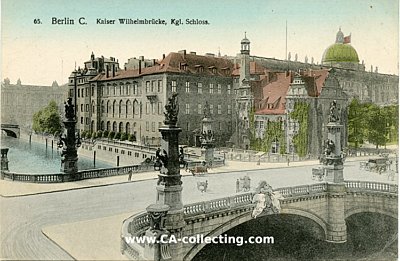 BERLIN C. - KAISER WILHELMBRÜCKE UND...