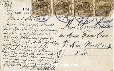 Foto 2 : BERLIN - OPERNHAUS. Farbpostkarte. 1906 mit Frankatur...