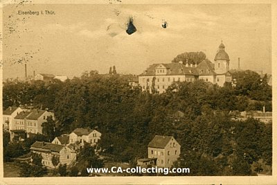 EISENBERG / THÜRINGEN. Photopostkarte. 1920 gelaufen...