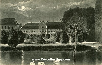 OLIVA - KÖNIGLICHES SCHLOSS. Postkarte um 1910....