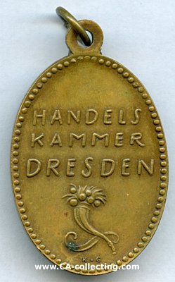 Foto 2 : DRESDEN. Medaille der Handelskammer Dresden für...