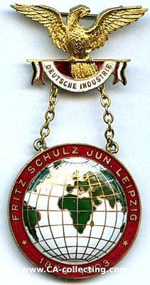 FRITZ SCHULZ JUN. AKTIENGESELLSCHAFT LEIPZIG. Medaille...