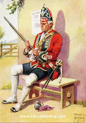 POSTKARTE 'The Royal Welch Fusiliers: Grenadier 1753'...