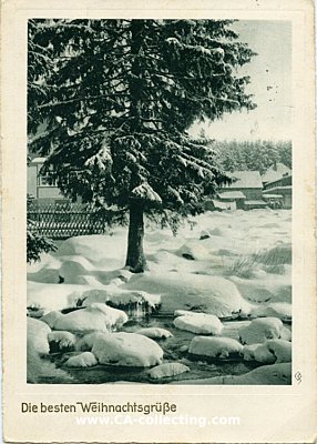 WEIHNACHTS-POSTKARTE 'Die besten...