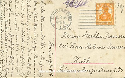 Foto 2 : GEBURTSTAGS-POSTKARTE 'Herzlichen Glückwunsch zum...