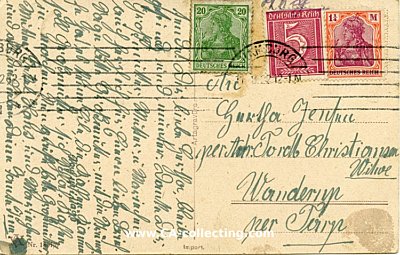 Photo 2 : GEBURTSTAGS-POSTKARTE 'Herzlichen Glückwunsch zum...