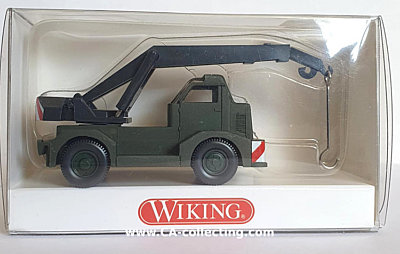 WIKING 6961634 - BUNDESWEHR KRANWAGEN DEMAG. In Original...