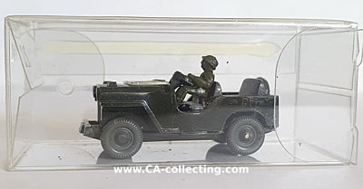 WIKING 10 - JEEP ECKHAUBER TYP 5. In Verpackung. 1:87....