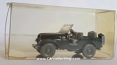 WIKING 452/2C - JEEP HAUBE GERUNDET. In Verpackung. 1:87....