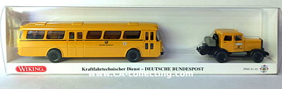 WIKING 81-41 - HANOMAG ST 100 BÜSSING SENATOR -...