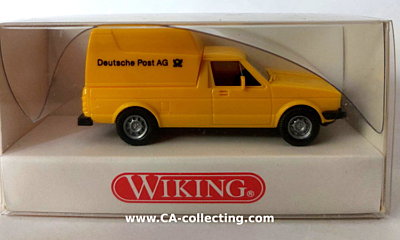 WIKING 0470217 - POST AG VW CADDY. In Original...