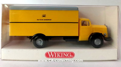 WIKING 8600125 - POST-KOFFER-LKW MB L 6600. In Original...