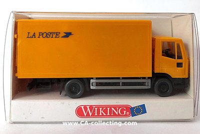 WIKING 55205 - KOFFER-LKW IVECO EUROCARGO - LA POSTE. In...