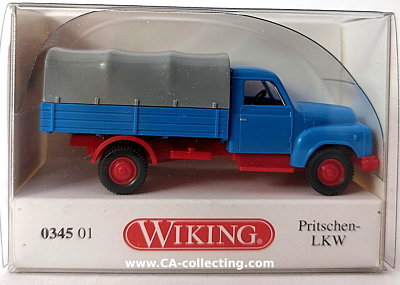 WIKING 034501 - PRITSCHEN-LKW HANOMAG DIESEL. In Original...