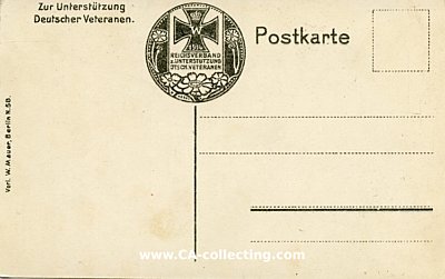 Foto 2 : POSTKARTE 'Uns treibt nicht Eroberungslust, uns beseelt...