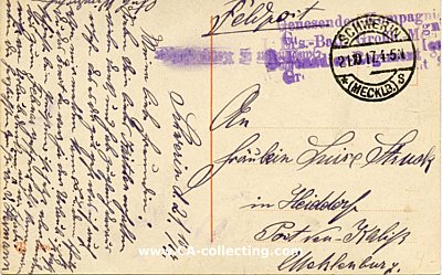 Foto 2 : FARB-POSTKARTE 'Wir sehen uns wieder!'. CT 3806.1. 1917...