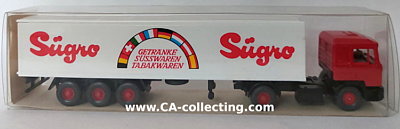 WIKING 54127 - MAN 790 KOFFER-SATTELZUG - SÜGRO. In...