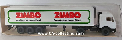 WIKING 24543 - MB 1626 KÜHL-SATTELZUG - ZIMBO. In...