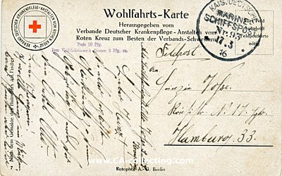 MARINE-SCHIFFSPOST NR. 93 S.M.S. KRONPRINZ des...