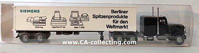 WIKING 527/129 - CONTAINER SATTELZUG US TRUCK - SIEMENS....