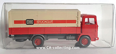 WIKING 435 - MB 1317 KOFFER-LKW - DB STÜCKGUT. In...