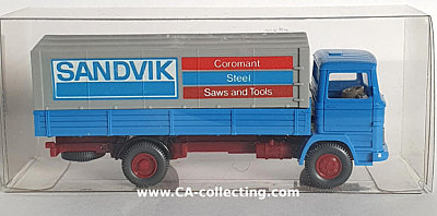 WIKING 435 - MB 1317 KOFFER-LKW - SANDVIK. In Verpackung....