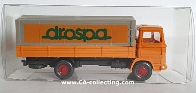 WIKING 435 - MB 1317 KOFFER-LKW - DROSPA. In Verpackung....