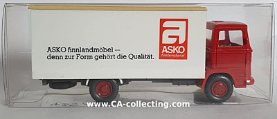 WIKING 435 - MB 1317 KOFFER-LKW - ASKO MÖBEL. In...