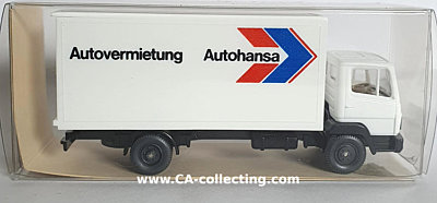 WIKING 434/1- MB LP 809 KOFFER-LKW - AUTOHANSA...