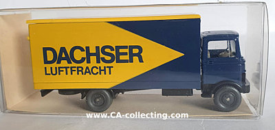 WIKING 18434 - MB LP  809 KOFFER-LKW - DACHSER...