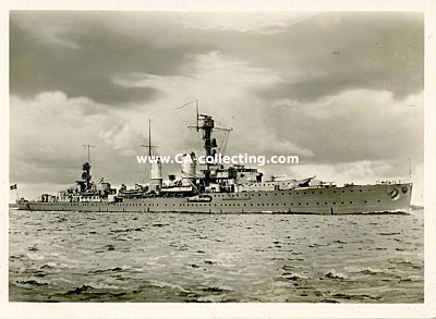 PHOTO-POSTKARTE 'Kreuzer Emden'. K 551 Photo und Verlag...