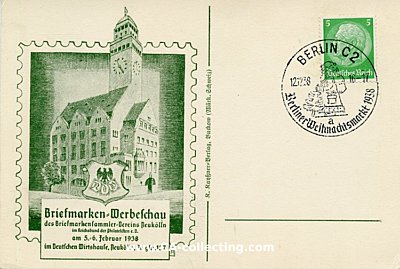 POSTKARTE 'Briefmarken-Werbeschau des...