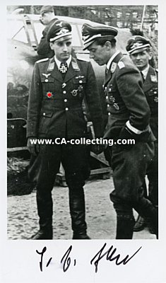 JABS, Hans-Joachim. Oberstleutnant der Luftwaffe,...