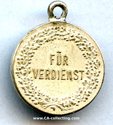 Foto 2 : SILBERNE VERDIENSTMEDAILLE GROSSHERZOG FRIEDRICH II....