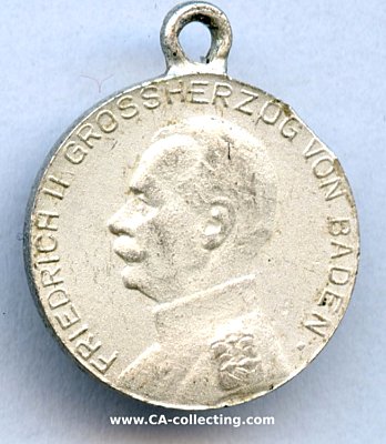 SILBERNE VERDIENSTMEDAILLE GROSSHERZOG FRIEDRICH II....