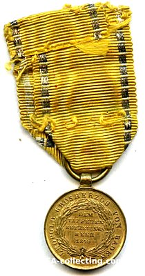 Foto 2 : GEDÄCHTNIS-MEDAILLE FÜR 1849. Miniatur 16,4mm...