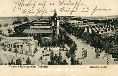 PHOTO-POSTKARTE 'Truppen-Übungsplatz Döberitz -...