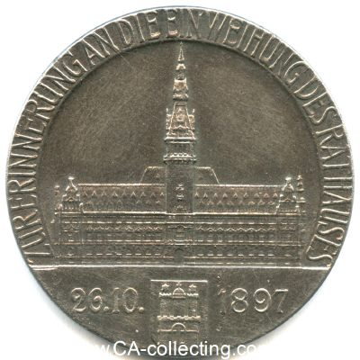 MEDAILLE 1917 zur Erinnerung an die Einweihung des...