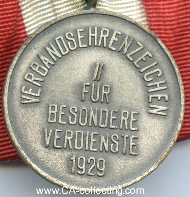 Foto 3 : TRAGEBARE MEDAILLE 1929 des Bezirksverbandes der...