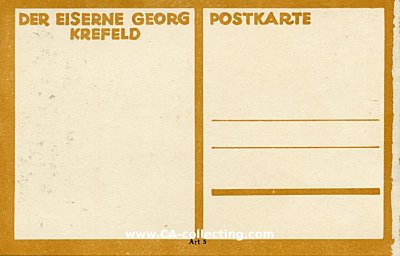 Foto 2 : FARB-POSTKARTE 'Der Eiserne Georg Krefeld - Stiftung...