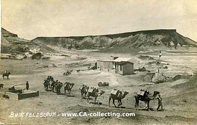 PHOTO-POSTKARTE 'Buntfeldschuh'. 1931 aus Keetmanshoop...