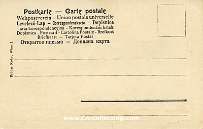 Photo 2 : POSTKARTE 'Die Situation auf dem Kriegsschauplatz -...