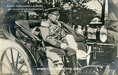 PHOTO-POSTKARTE 'General-Feldmarschall von der Goltz -...