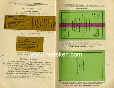 Foto 2 : DER DIENST IM ZUGE. Dienstvorschrift h 401 'Verkehr'....